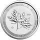 10 Oz 2021 Royal Canadian Mint Magnificent Maple Leaves Silver Coin