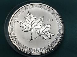 10 oz Silver 2021 Magnificent Maple Leaves Canadian Uncirculated Coin