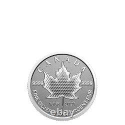 15 $ Dollar 5 Coin Silver Maple Leaf Fractional Set Pulsating Canada 2021