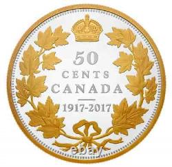 1917-2017 Canada 2 OZ Pure Silver Maple EXCLUSIVE Masters Club 2 RCM UNC