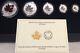 1980-2020 O-canada National Anthem Act Maple Leaf Fractional Set 5-coins Silver