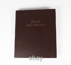 1988-2002 Canada $5 Silver Maple Leaf Dansco Coin Album with Canadian $1 Page