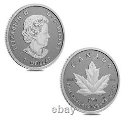 1988-2023 Canada 35th Anniversary 1.9 oz Silver Maple Leaf 5-Coin Proof Set New