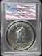 1989 $5 1 Oz Silver Maple Leaf Pcgs Gem Uncirculated Wtc Ground Zero Recovery