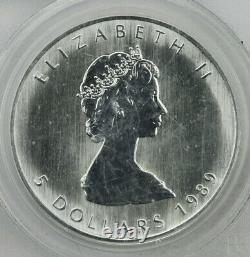 1989 $5 Canada Maple Leaf Gem Uncirculated 9-11-01 WTC Ground Zero Recovery