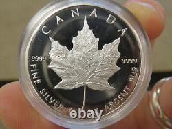 1989 Canada Commemorative Maple Leaf Silver Gold Platinum Three Coin Set