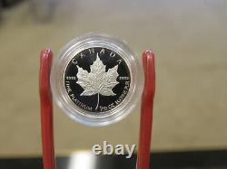 1989 Canada Commemorative Maple Leaf Silver Gold Platinum Three Coin Set