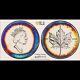 1993 Canada Maple Leaf Pcgs Ms 66 Rainbow Toned? Toning Silver Coin 1 Oz Ag