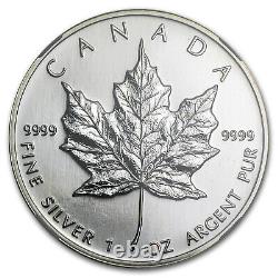 1997 Canada 1 oz Silver Maple Leaf MS-69 NGC