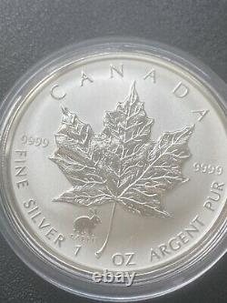 1998-2009 Maple Leaf Privy 1 oz Silver Coin Lunar Serie- Complete Set-see Descri