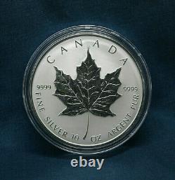 1998 Canada Maple Leaf $50 10th Anniversary With Case & Cert