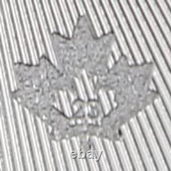 1 Oz Canadian Maple Leaf Silver Bullion Coins in Brilliant Uncirclated Condition