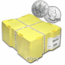 1 oz Silver Maple Leaf BU(Random) Monster Box of 500 Coins