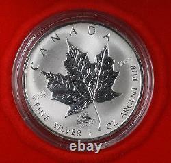 2000 Canada $5 Silver Maple Leaf Dragon Coin Original Presentation Box and COA