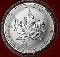 2000 Canada $5 Silver Maple Leaf Dragon Coin Original Presentation Box and COA