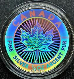 2003 Canada Hologram Silver Maple Leaf Fractional Set
