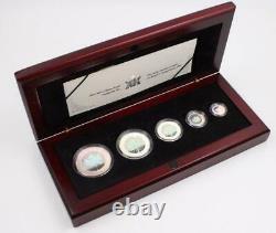 2003 Canada Silver Maple Leaf Hologram Fractional set of 5 Pure silver coins