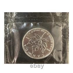 2003 OGP sealed sheet of 10 x Canada RCM Silver Maple Leaf $5 BU coins