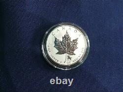 2004 Canada Silver Maple Leaf Zodiac with Capricorn Privy Mark Reverse Proof