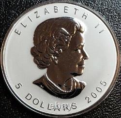 2005 CANADA $5 FREEDOM DUTCH TULIP Privy 1oz. 9999 Silver Maple Leaf Coin & COA