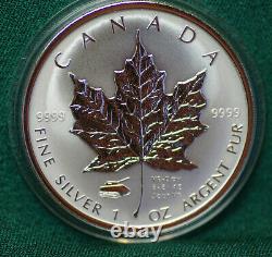 2005 Canada Legacy of Liberty Triple silver maple coin set + poppy -orig case