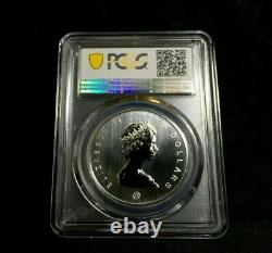2008 Canada Maple Leaf PCGS MS68 Gold Plated 20 th Anniversary 1 oz Silver Gilt
