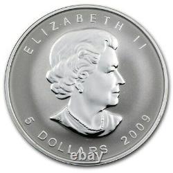 2009 CANADA $5 BRANDENBURG GATE Privy Silver Maple Leaf 1oz. 9999 Silver Coin