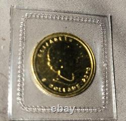 2010 Canadian Maple Leaf Coin 9999.9 Mint 1/10 Oz Sealed Perfect Condition