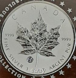 2010 Fabulous 15 Canada Maple Leaf Reverse Proof Silver Coin BU Very Rare