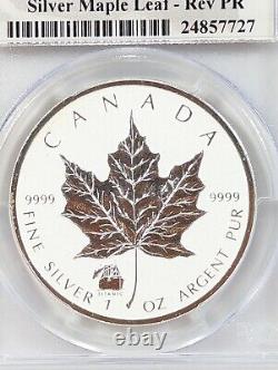 2012 Canada Titanic Privy $5 Silver Maple Leaf 1 Oz. 999 PCGS SP69 Reverse Proof