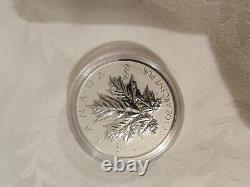2013 Canada $1-$5 25th anniversary Silver Maple Leaf fractional set reverse PRF