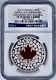 2013 Canada $20 Maple Leaf Impression Red Enamel Colorized Ngc Pf70ucam Fr 9999