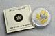 2013 Canada $5 25th Anniv. 1oz Silver Maple Leaf Proof With Partial Gold Gilding
