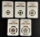 2013 Canada Maple Leaf Silver Ngc Pf70 Reverse 25th Anniversary Set