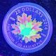 2014 Canada $20 Glow-in-the-dark Maple Leaves 1 Oz Proof Silver Coin (3)