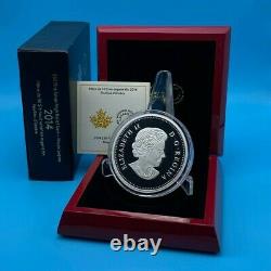 2014 Canada $50 High Relief 5 oz. Silver Maple Leaf Proof