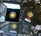 2014 Canada Burning Maple Leaf Fire Black Ruthenium Gold 1oz Silver Coin 500made