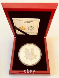 2014 Canada Silver Maple Leaf $50 High Relief 5 oz. Proof Low Mintage