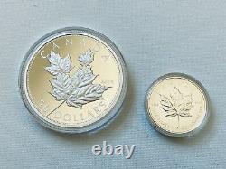 2014 Canada Silver Maple Leaf $50 High Relief 5 oz. Proof Low Mintage