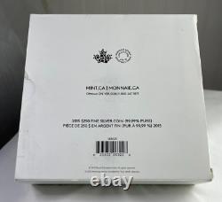2015 1kg silver maple leaf forever coin Canada Only 500 minted