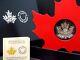 2015 Canada $20 Proof Silver Maple Leaf 1oz Box & Coa #cf Red Maple Leaf Shape