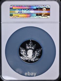 2015 Canada $20 Silver Maple Leaf Cut-Out Coin NGC PF70 Ultra Cameo Early Rel