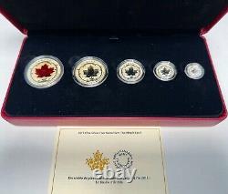2015 Canada Fine Silver Maple Leaf Fractional 5 Coin Set? COINGIANTS