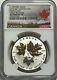 2016 $5 Ngc Pf70 Gilt Silver Canada Maple Leaf Reverse Proof Early Release 1oz