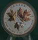 2016 Canada $5 Historic Reign Silver Maple Leaf 1 Oz With Gold Plating