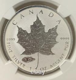 2016 Canada Maple Leaf 1 oz. 9999 Silver Tank Privy Mark NGC PF70 FDOI