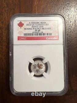 2016 Gilt Canada Maple Leaf Early Releases A Historic Reign