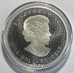2017 $10 Fine Silver Coin Canada 150 Iconic Maple Leaf (2.015 ozt)