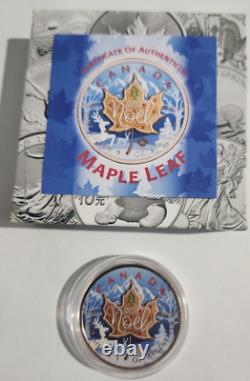 2017 1oz Colorized CANADIAN MAPLE