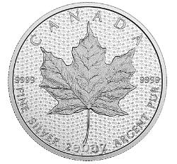 2017 2 oz. Iconic Maple Leaf Canada's 150th Anniversary Proof 9999 Fine Silver